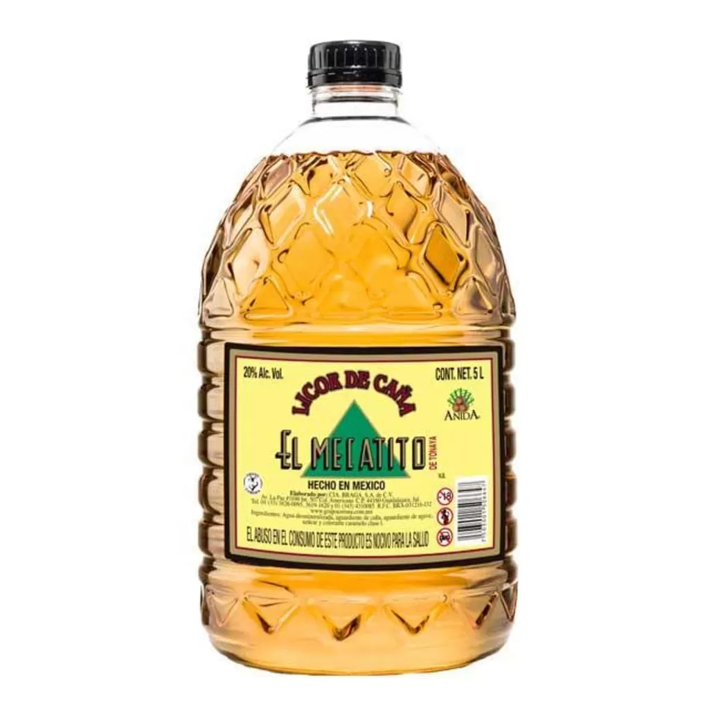 Licor de caña Mecatito 960ml.